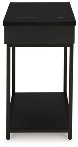 Thomwith Black Accent Table