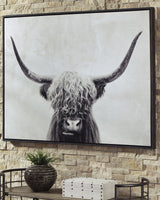 Pancho Black/White Wall Art