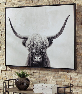 Pancho Black/White Wall Art