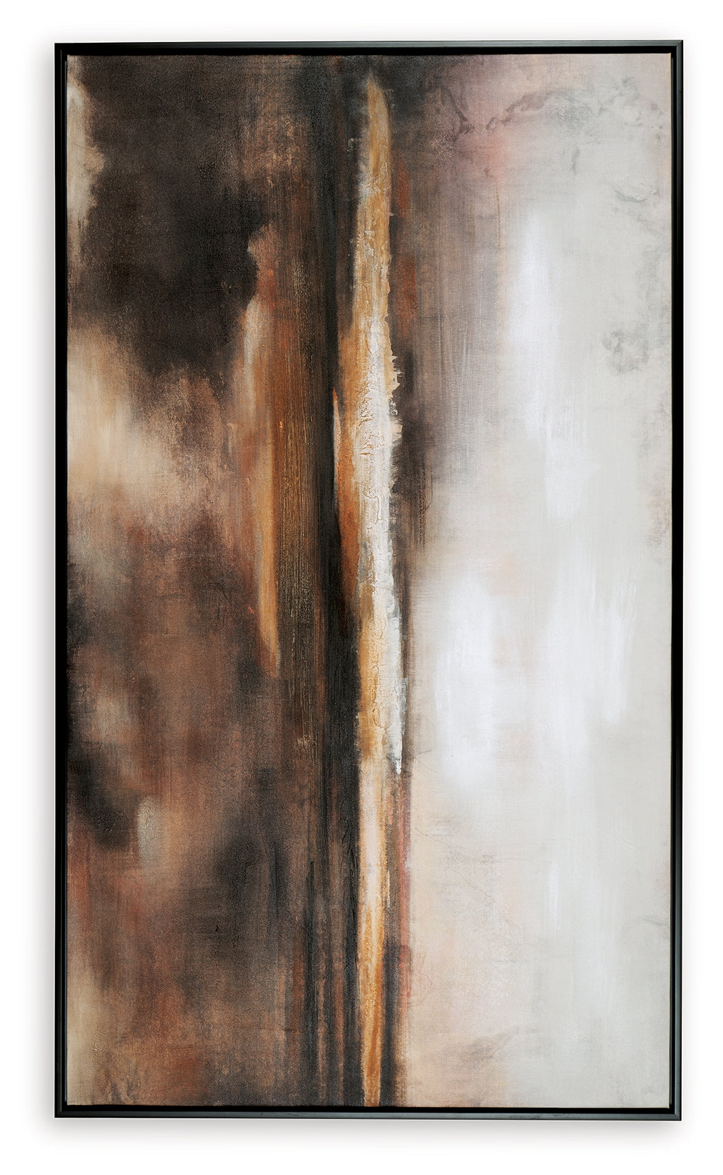 Drewland Black/Brown/Orange Wall Art