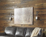 Ogaleesha Brown Wall Sconce