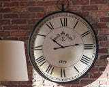 Augustina Antique Black Wall Clock