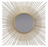 Elspeth Gold Finish Accent Mirror