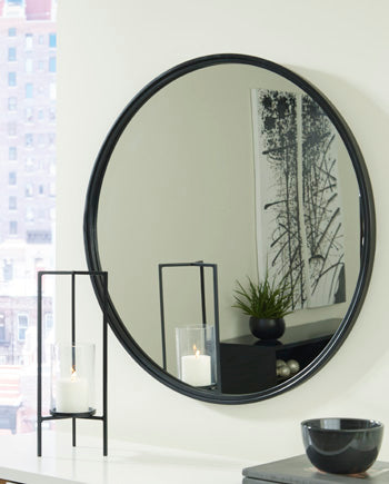 Brocky Black Accent Mirror