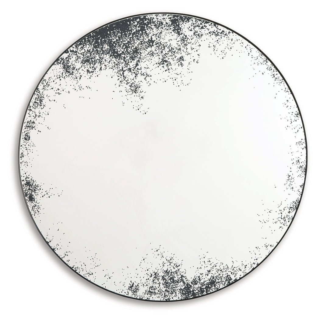 Kali Black Accent Mirror