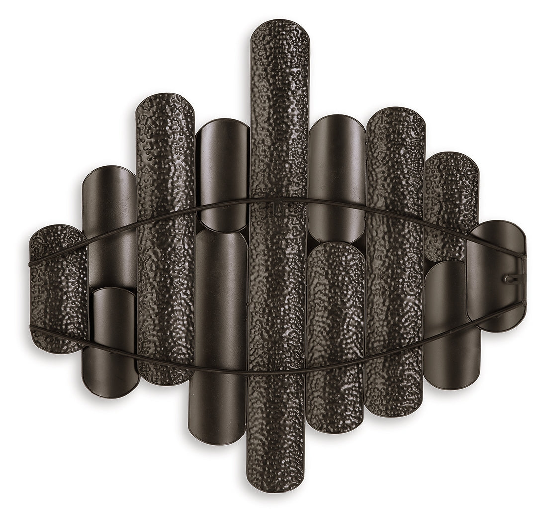 Laddwick Champagne/Black Wall Decor