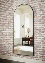 Sethall Black Floor Mirror