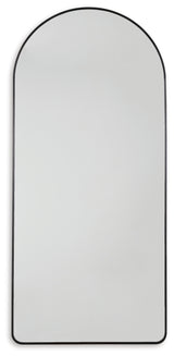 Sethall Black Floor Mirror