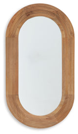 Daverly Brown Accent Mirror