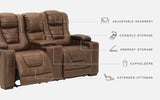 Owner's Box Power Reclining Loveseat and Power Recliner