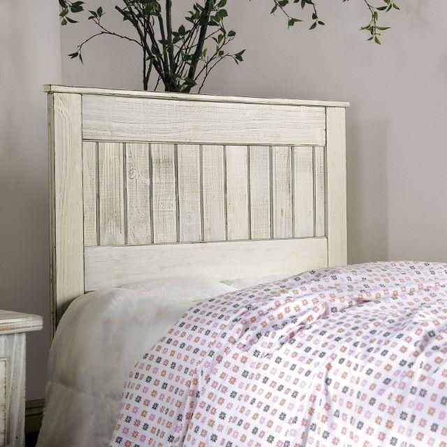 Rockwall White Headboard