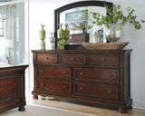 Porter Queen Panel Bed, Dresser, Mirror and Nightstand