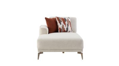 Atlanta Sectional Love Seat (Peru Cream)