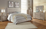 Dolante Beige Queen Upholstered Bed