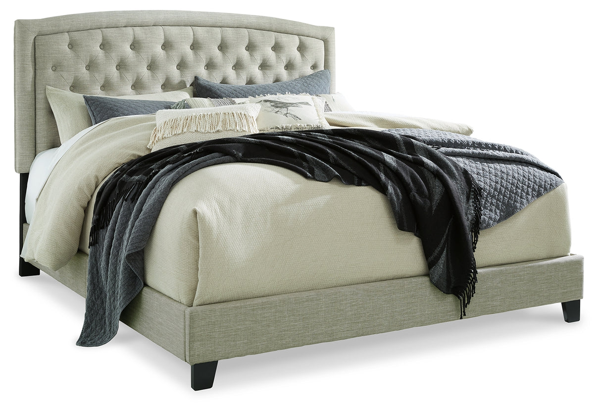 Jerary Gray King Upholstered Bed