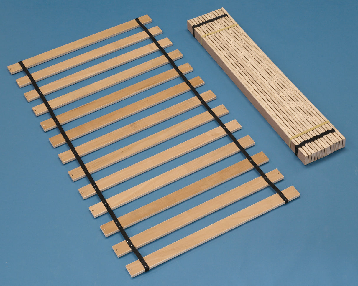 Frames Brown And Rails Twin Roll Slat