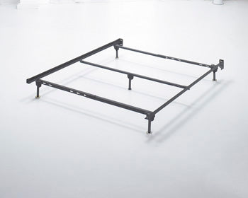 Frames Metallic And Rails Queen Bolt On Bed Frame