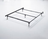 Frames Metallic And Rails Queen Bolt On Bed Frame