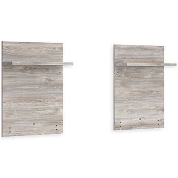 Vessalli Gray Headboard Extension (Set Of 2)