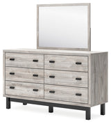 Vessalli Queen Panel Headboard, Dresser and Mirror