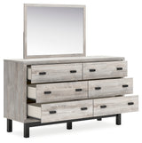 Vessalli Queen Panel Bed, Dresser and Mirror