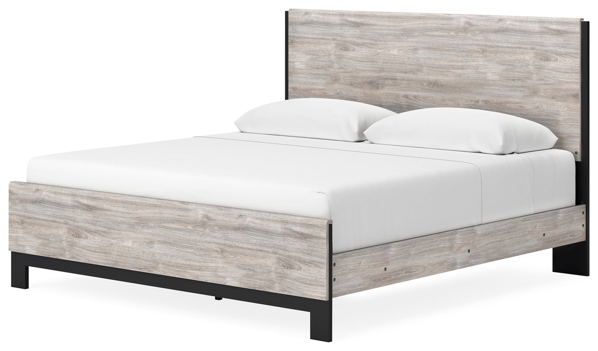 Vessalli King Panel Bed