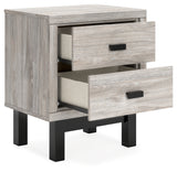 Vessalli Two-Tone Nightstand