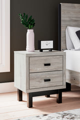 Vessalli Queen Panel Bed and Nightstand