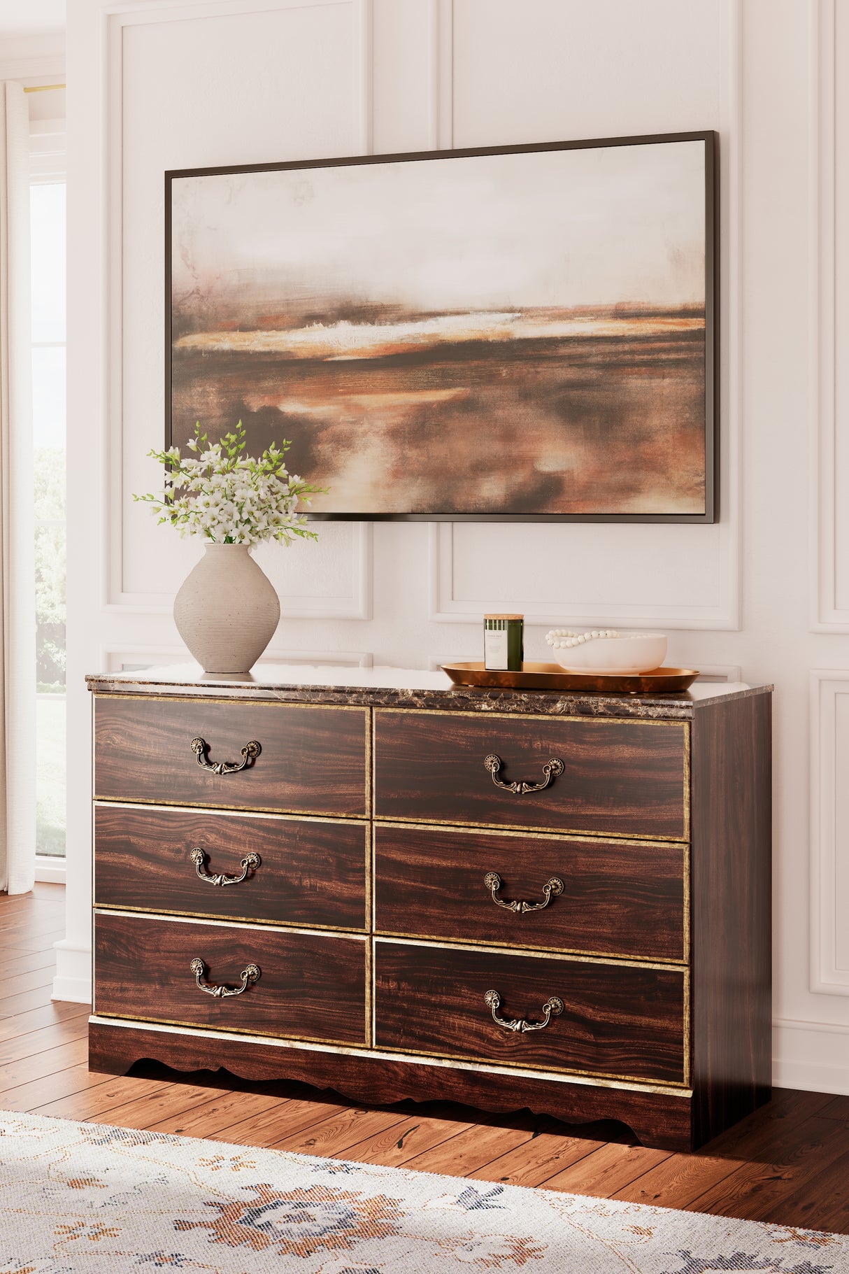 Glosmount Two-Tone Dresser