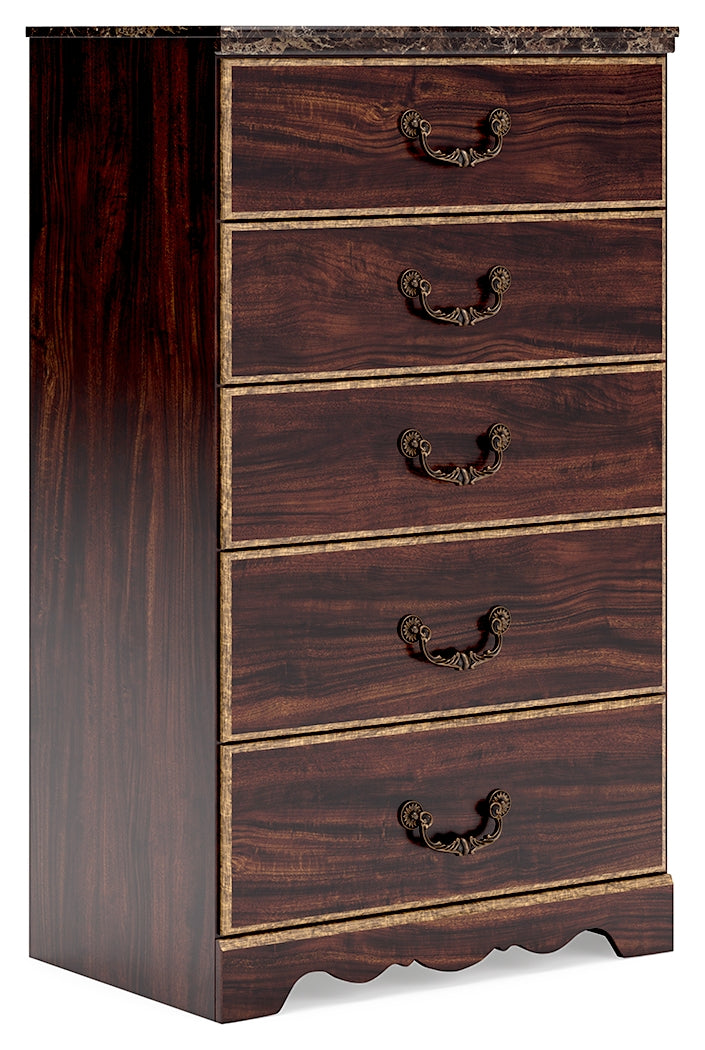 Glosmount Two-Tone Chest Of Drawers