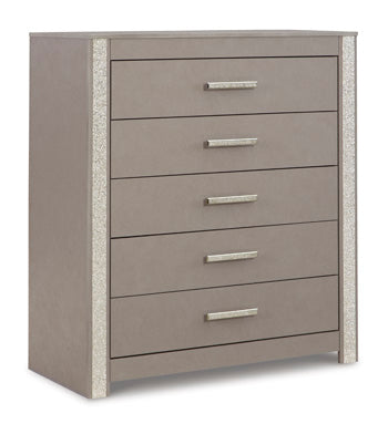 Surancha Gray Chest Of Drawers