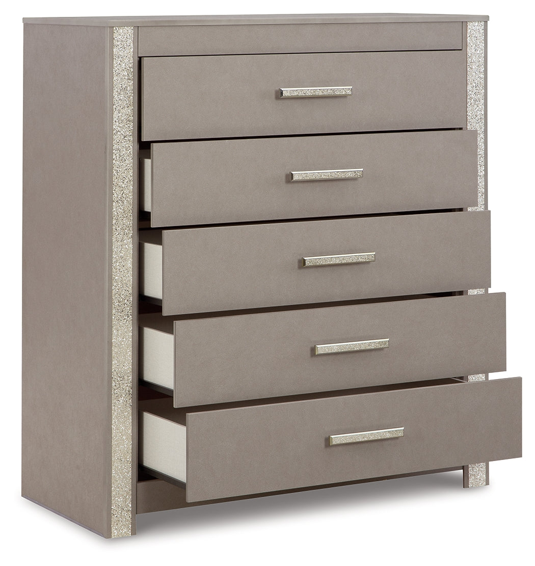 Surancha Gray Chest Of Drawers