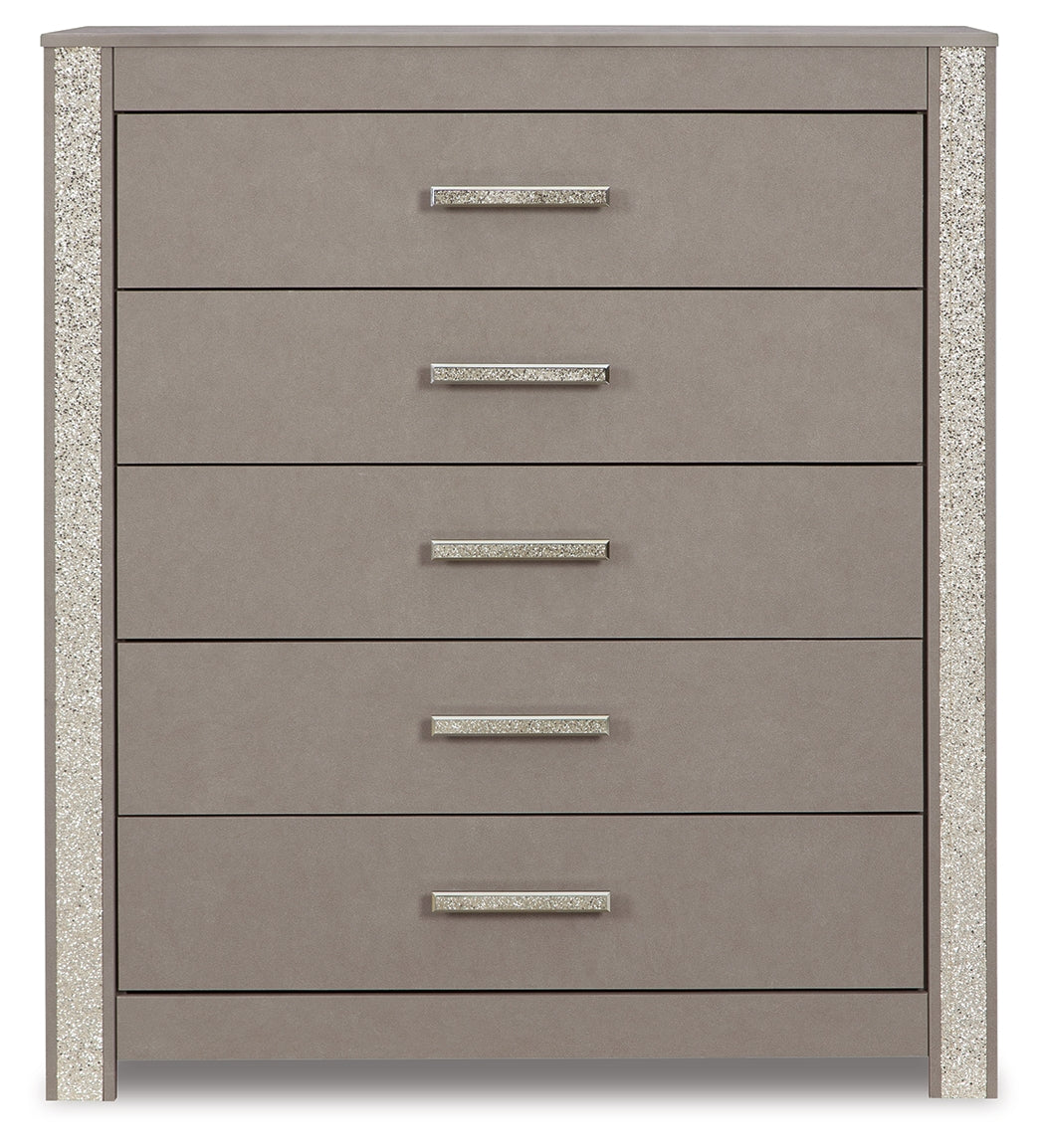 Surancha Gray Chest Of Drawers