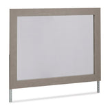 Surancha Gray Bedroom Mirror