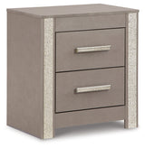 Surancha Gray Nightstand