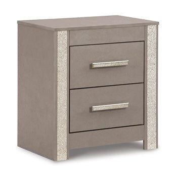 Surancha Gray Nightstand