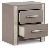 Surancha Gray Nightstand