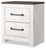 Gerridan White/Gray Nightstand