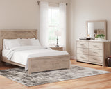 Senniberg Queen Panel Bed, Dresser, Mirror, and Nightstand