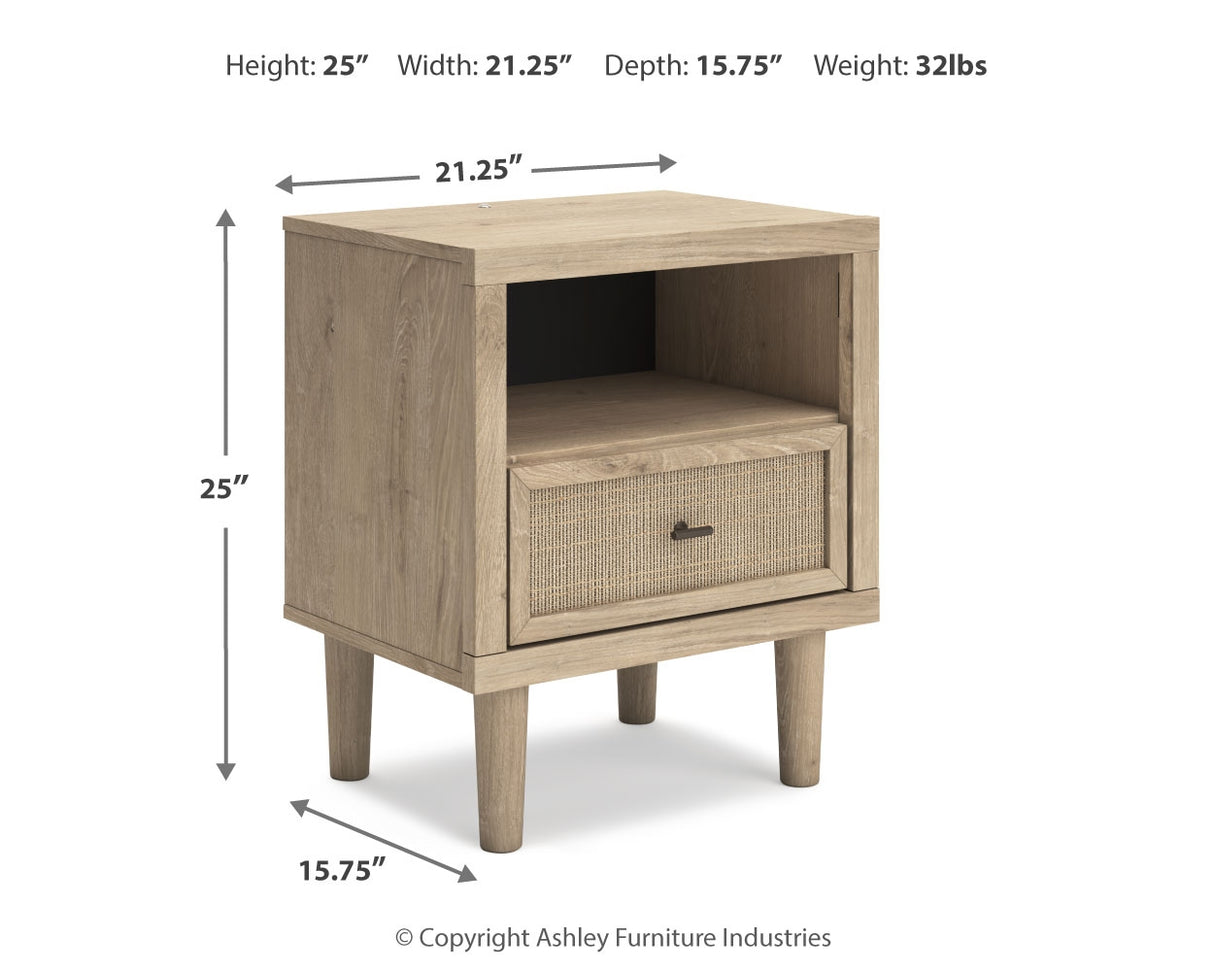 Cielden Two-Tone Nightstand