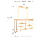 Huey Vineyard Dresser and Mirror