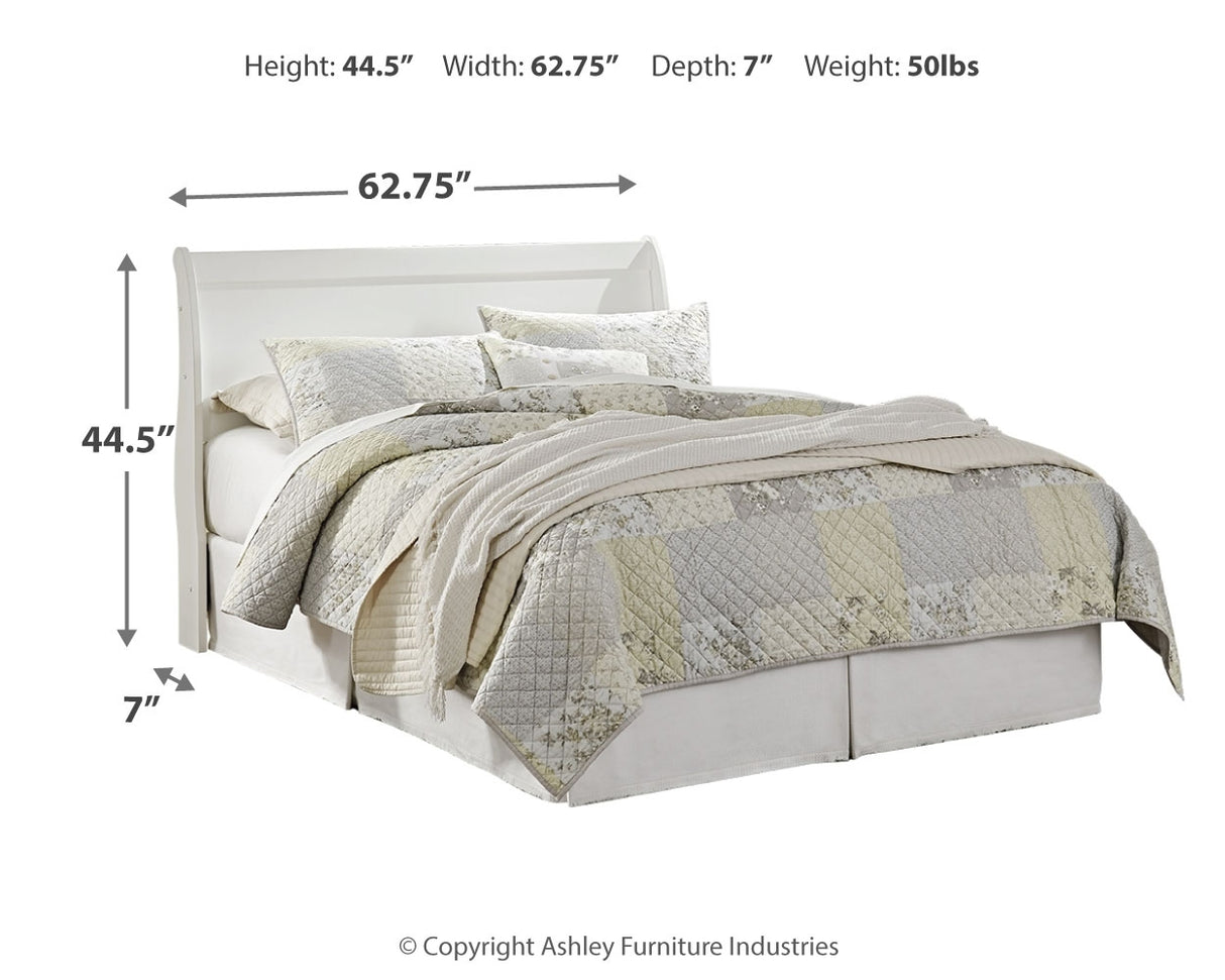 Anarasia Queen Sleigh Headboard, Dresser and Mirror