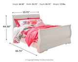 Anarasia Full Sleigh Bed