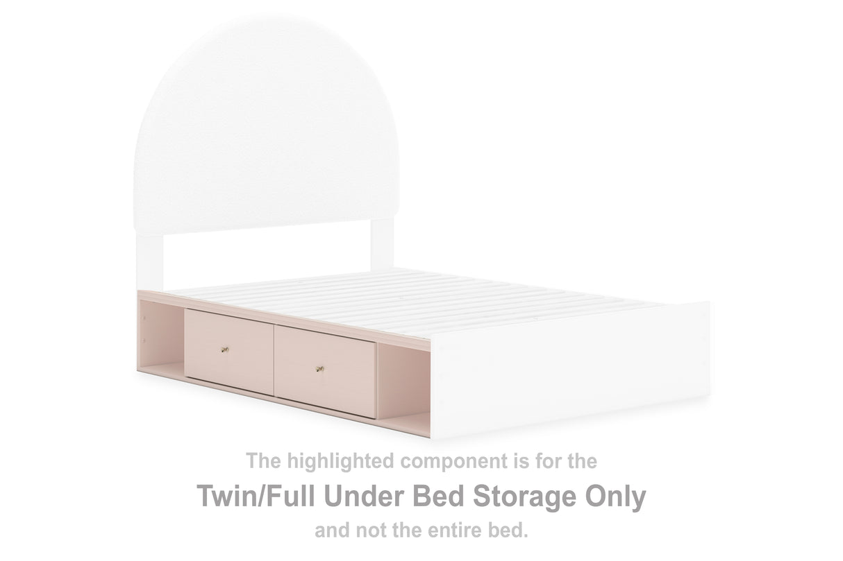 Wistenpine Twin/Full Under Bed Storage