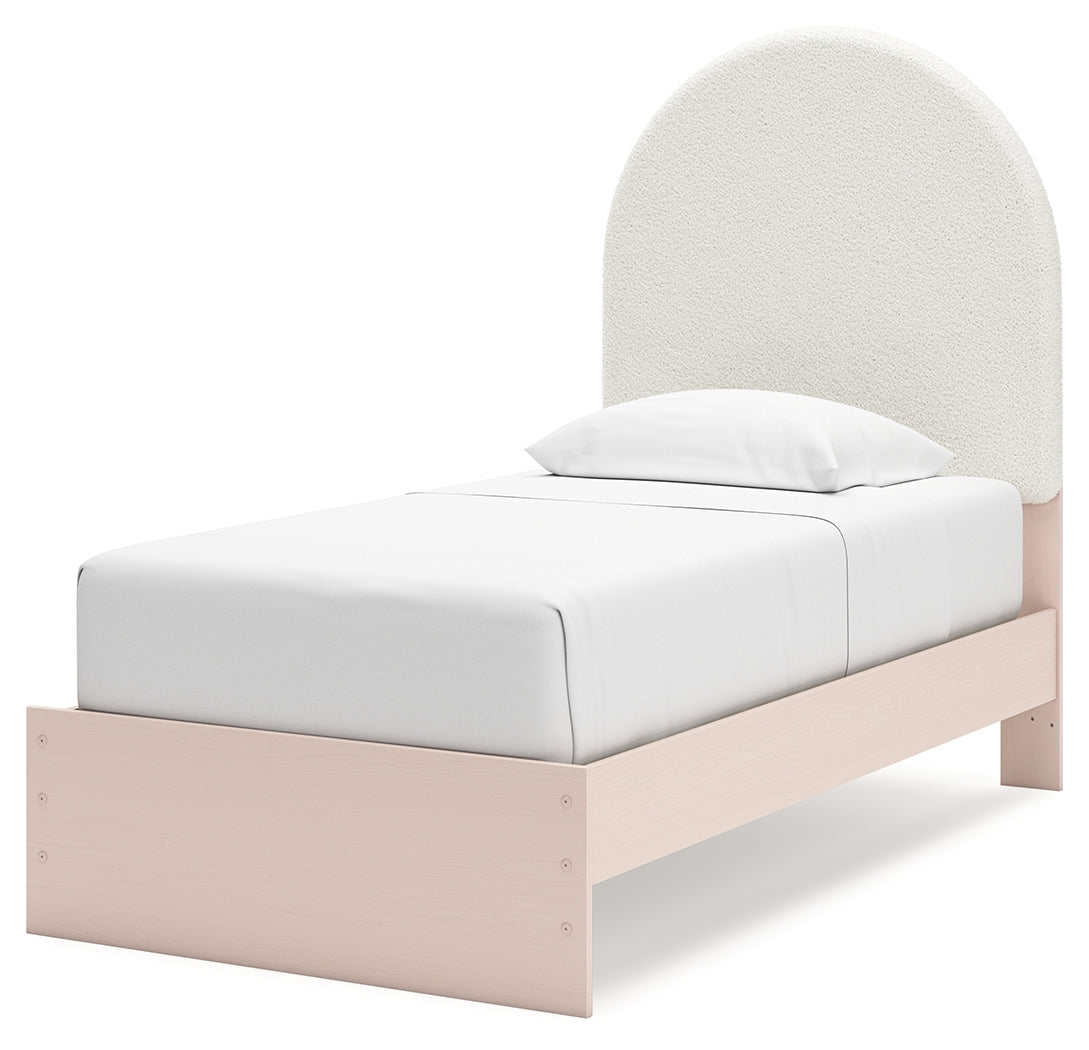 Wistenpine Twin Upholstered Panel Bed