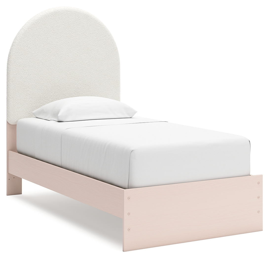 Wistenpine Twin Upholstered Panel Bed