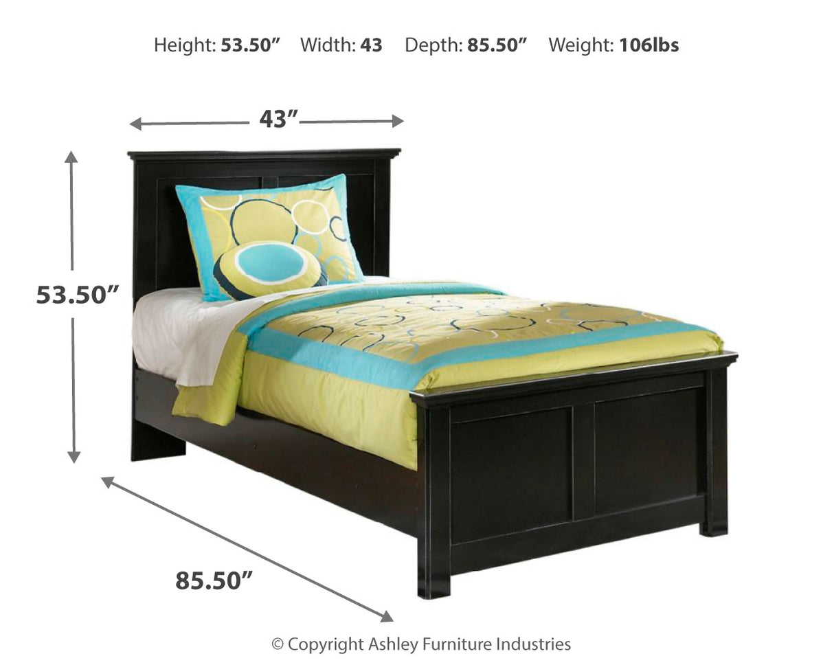 Maribel Twin Panel Bed