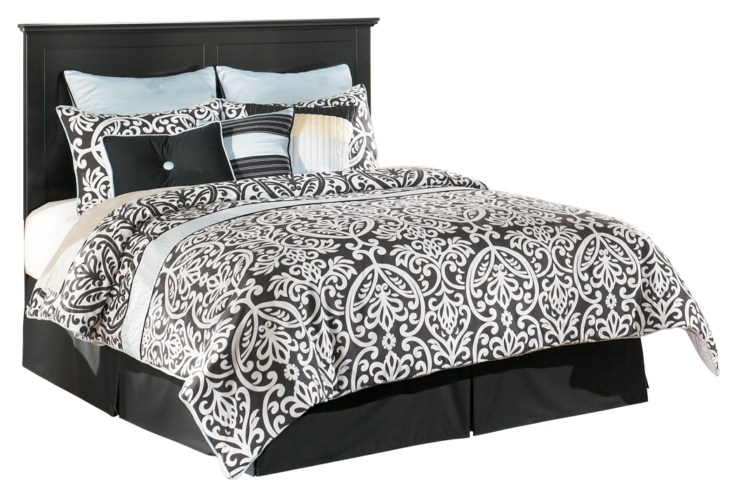 Maribel Black Queen Panel Headboard