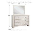 Paxberry Full Panel Bed, Dresser, Mirror and Chest