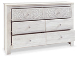 Paxberry King Panel Bed, Dresser, Mirror and Nightstand